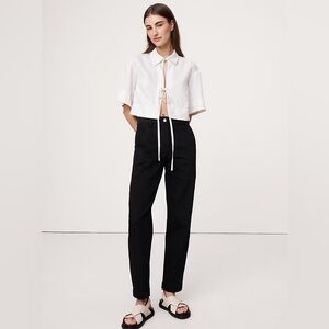 Banana Republic The Weekender Sim Barrel-Leg Pant